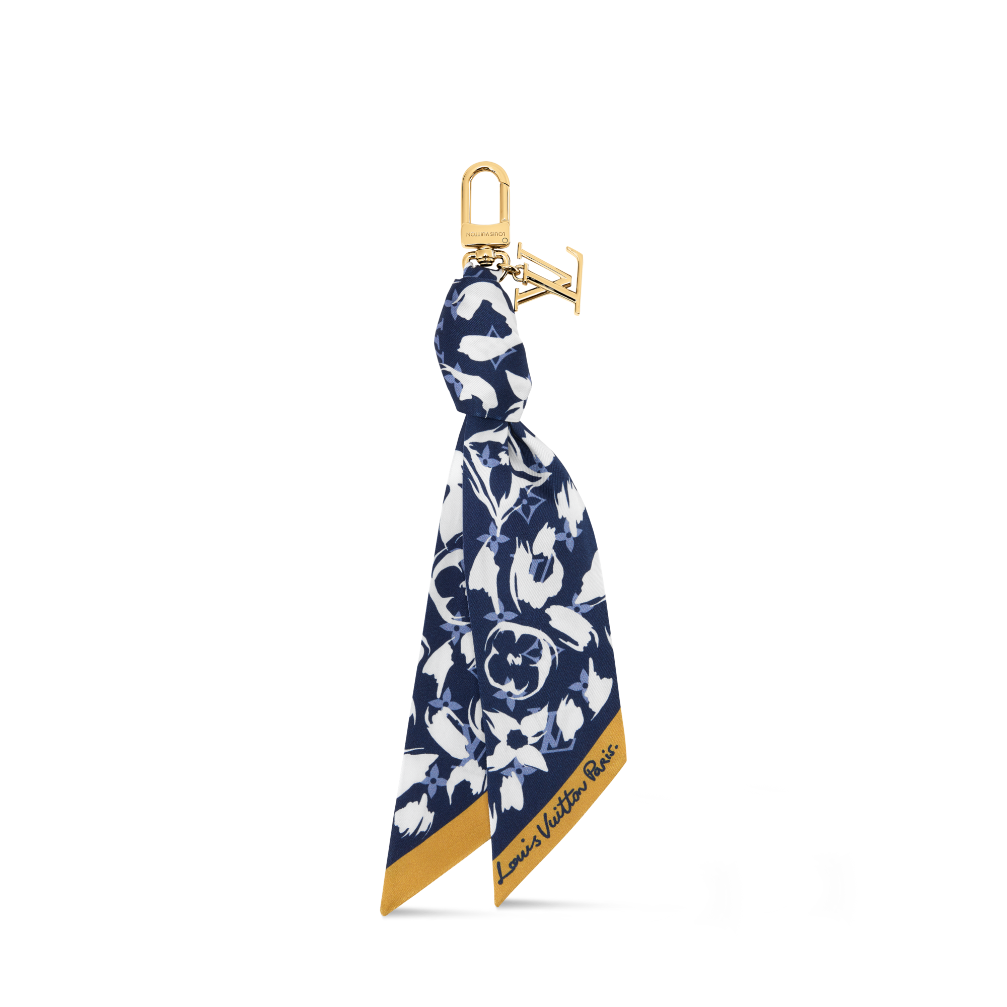 Louis Vuitton Blue Lanyard Accessory Louis Vuitton Escale Bag Charm Blue Cloth ref.1346099 - Joli  main image 3