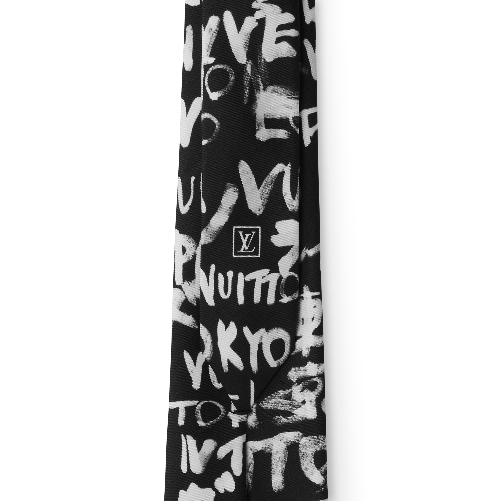 LV Scribble Tie
