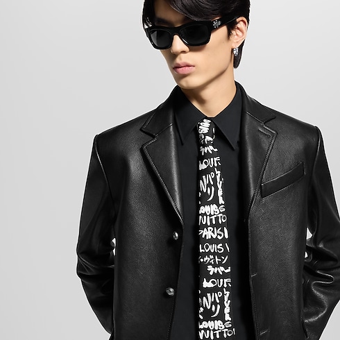 S00 Accessories Ties and Pocket Squares LV Scribble Tie | Louis Vuitton ® (Product zoom)