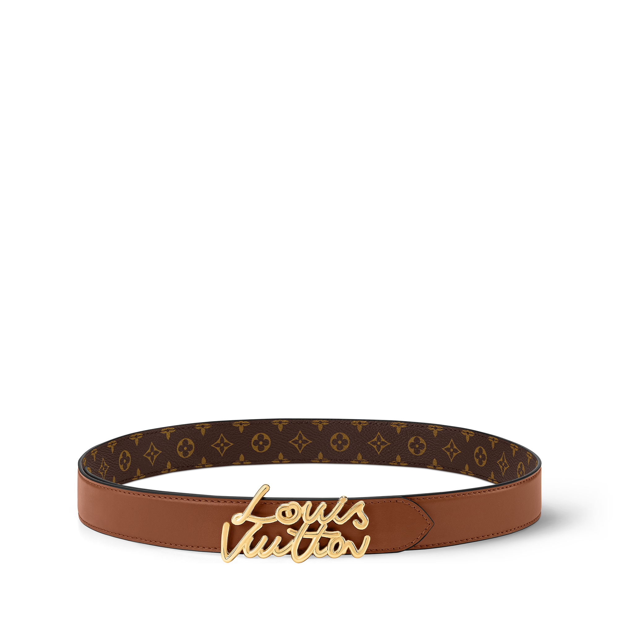  Accessories Belts LV Script 30mm Belt | Louis Vuitton ® (Product zoom)