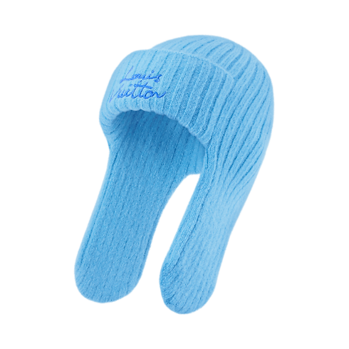 S00 Accessories Hats and Gloves LV Script Beanie | Louis Vuitton ® (Product zoom)