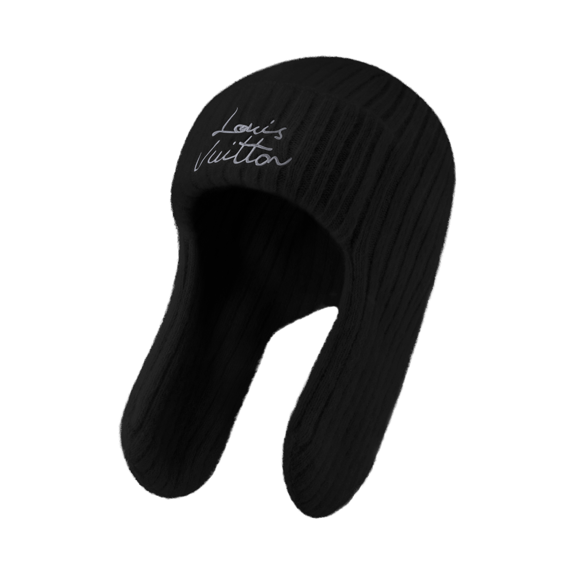 S00 Accessories Hats and Gloves LV Script Beanie | Louis Vuitton ® (Product zoom)