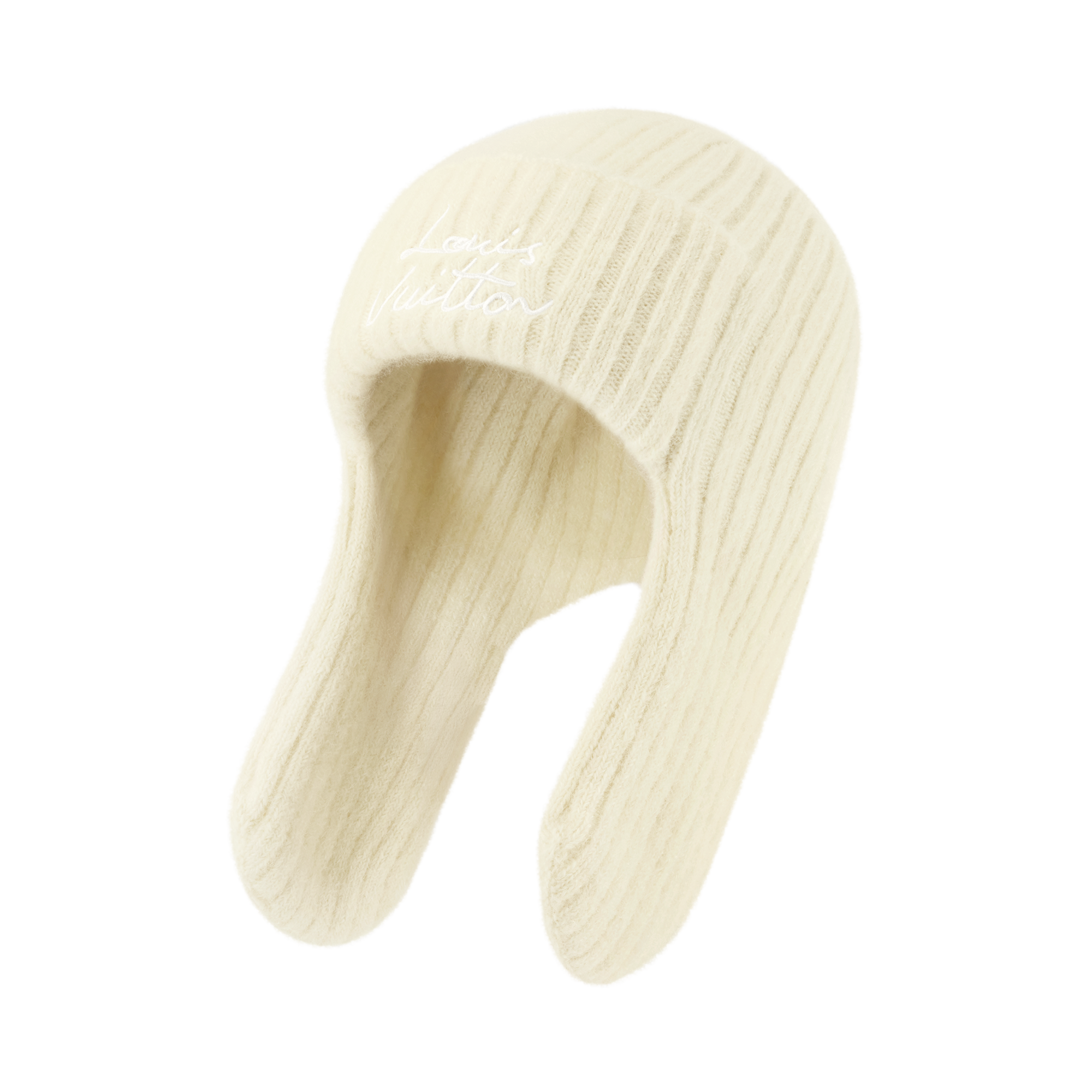 S00 Accessories Hats and Gloves LV Script Beanie | Louis Vuitton ® (Product zoom)