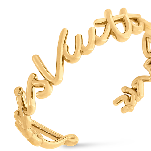 S00 Fashion Jewelry Bracelets LV Script Bracelet | Louis Vuitton ® (Product zoom)