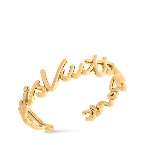 S00 Fashion Jewelry Bracelets LV Script Bracelet | Louis Vuitton ® (Product zoom)