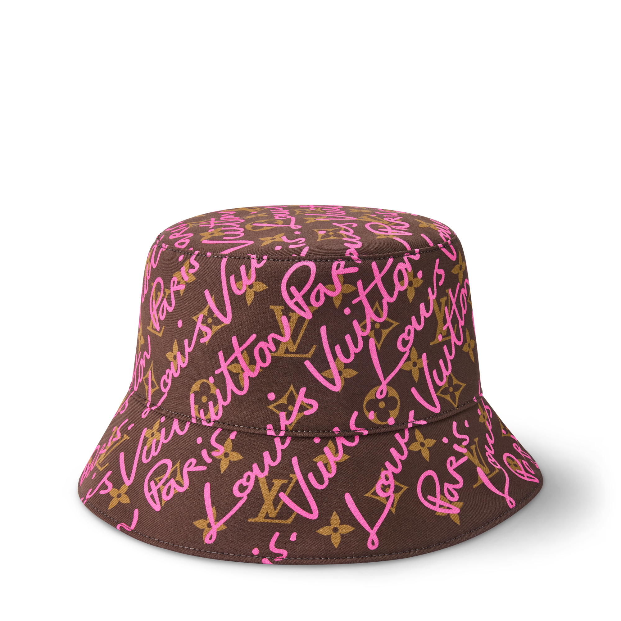 LV Script Bucket Hat S00 - Women - Accessories | LOUIS VUITTON ® display picture 1