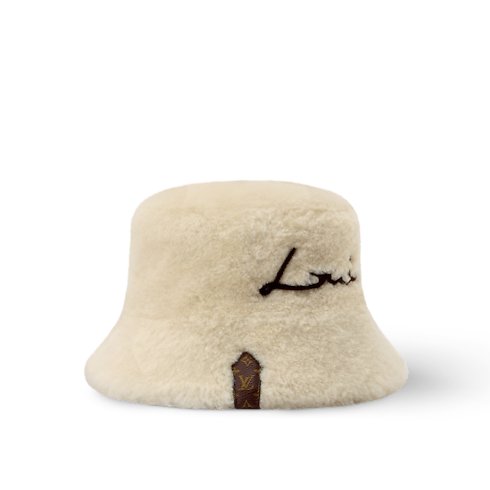 S00 Accessories Hats and Gloves LV Script Cloud Bob | Louis Vuitton ® (Product zoom)