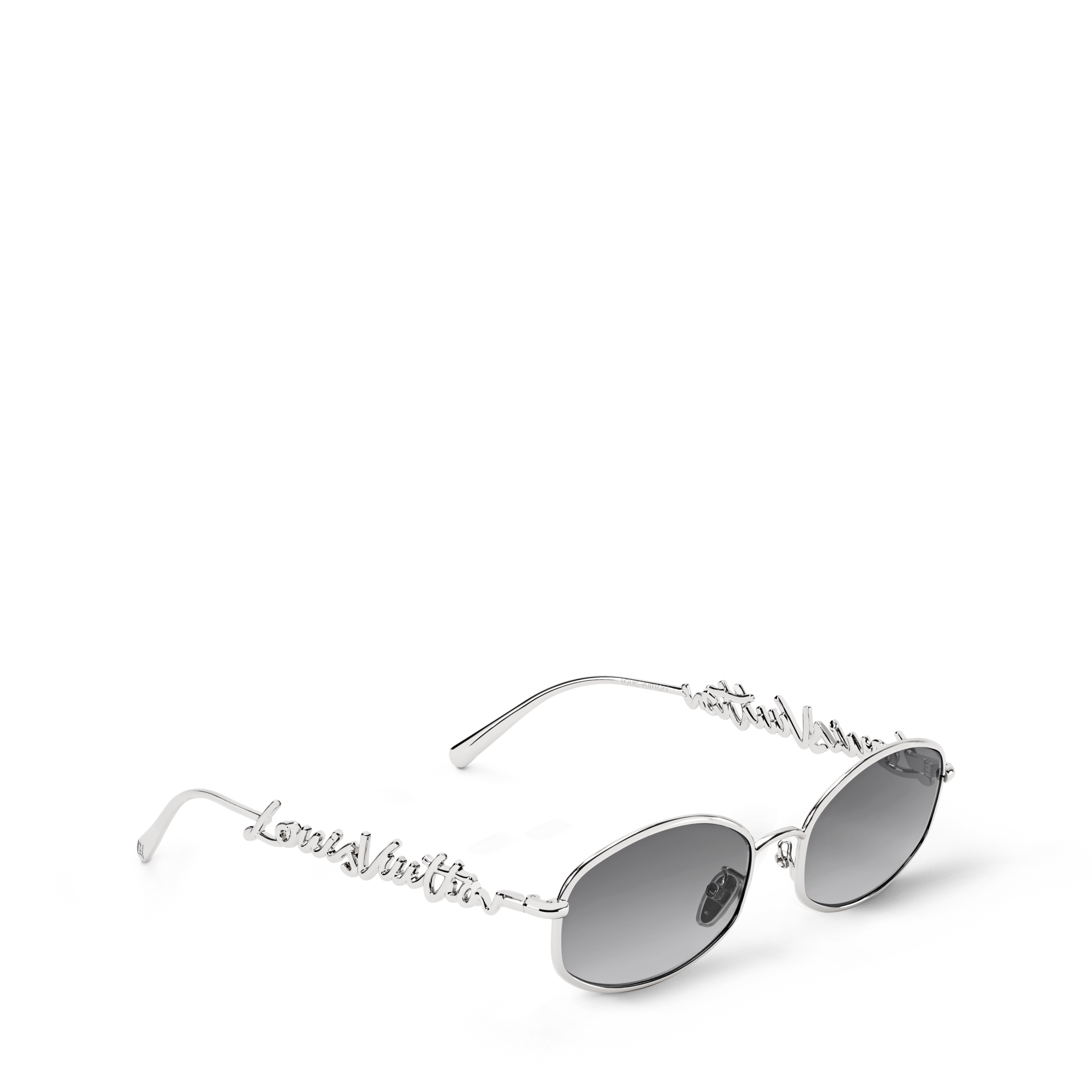 ?Louis Vuitton Enigme GM Grey Sunglasses Z0529U LV Super Vision Metal Round Sunglasses S00 - Accessories  main image 2