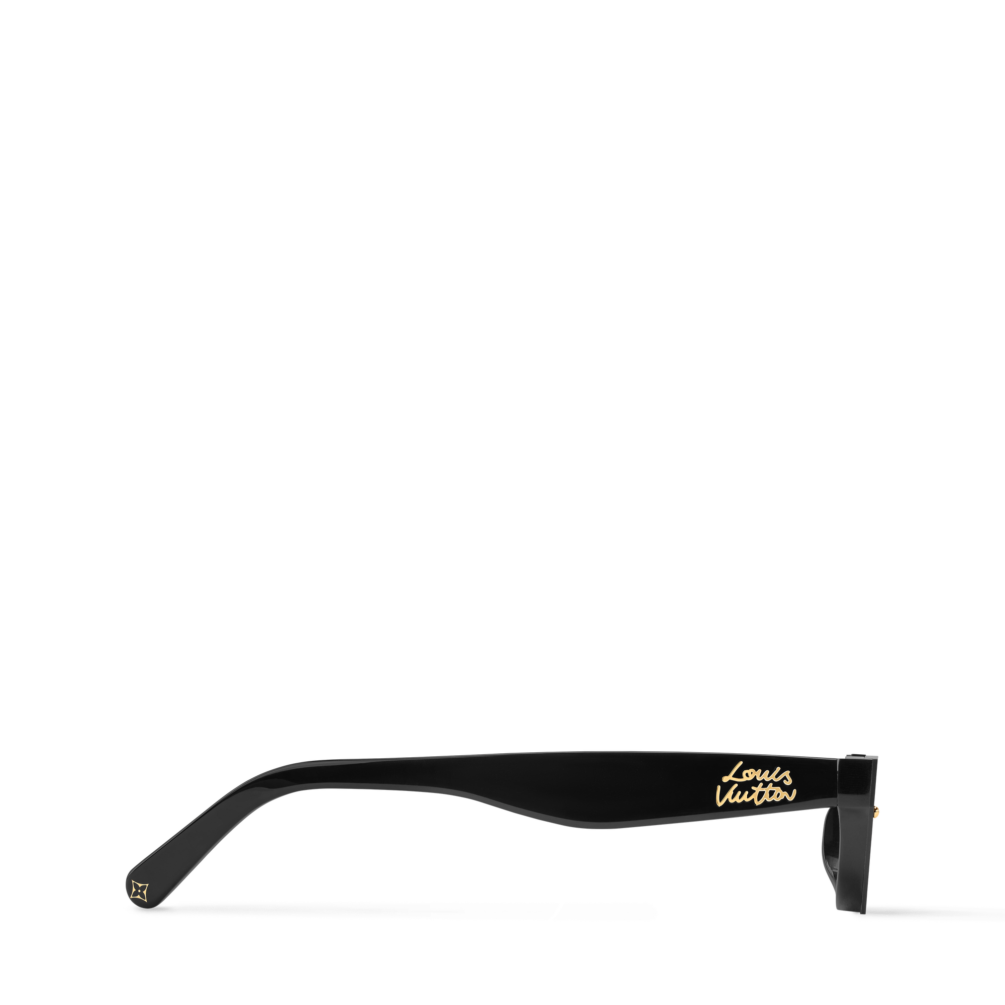 S00 Accessories Sunglasses LV Script Rectangle Sunglasses | Louis Vuitton ® (Product zoom)