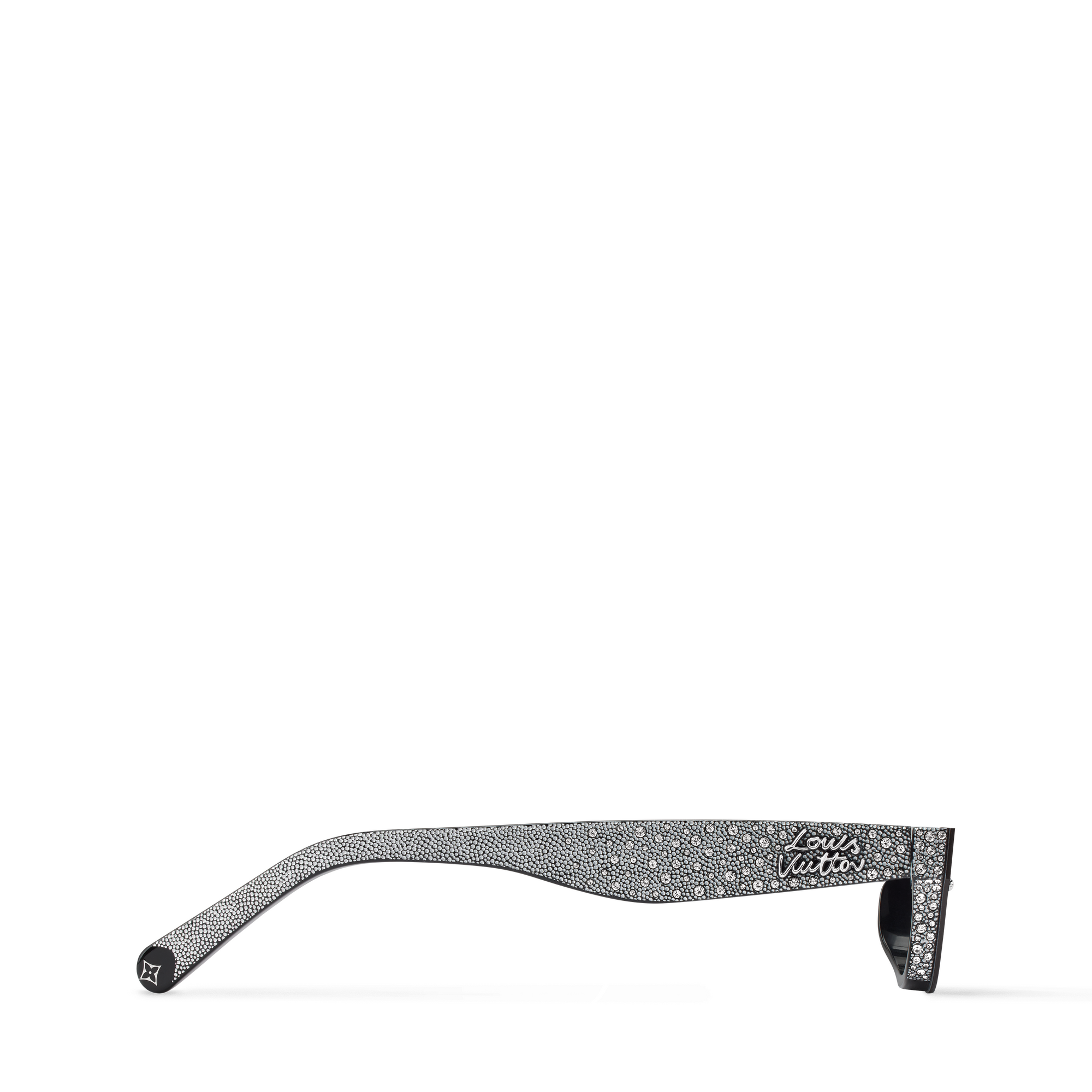 S00 Accessories Sunglasses LV Script Rectangle Sunglasses | Louis Vuitton ® (Product zoom)