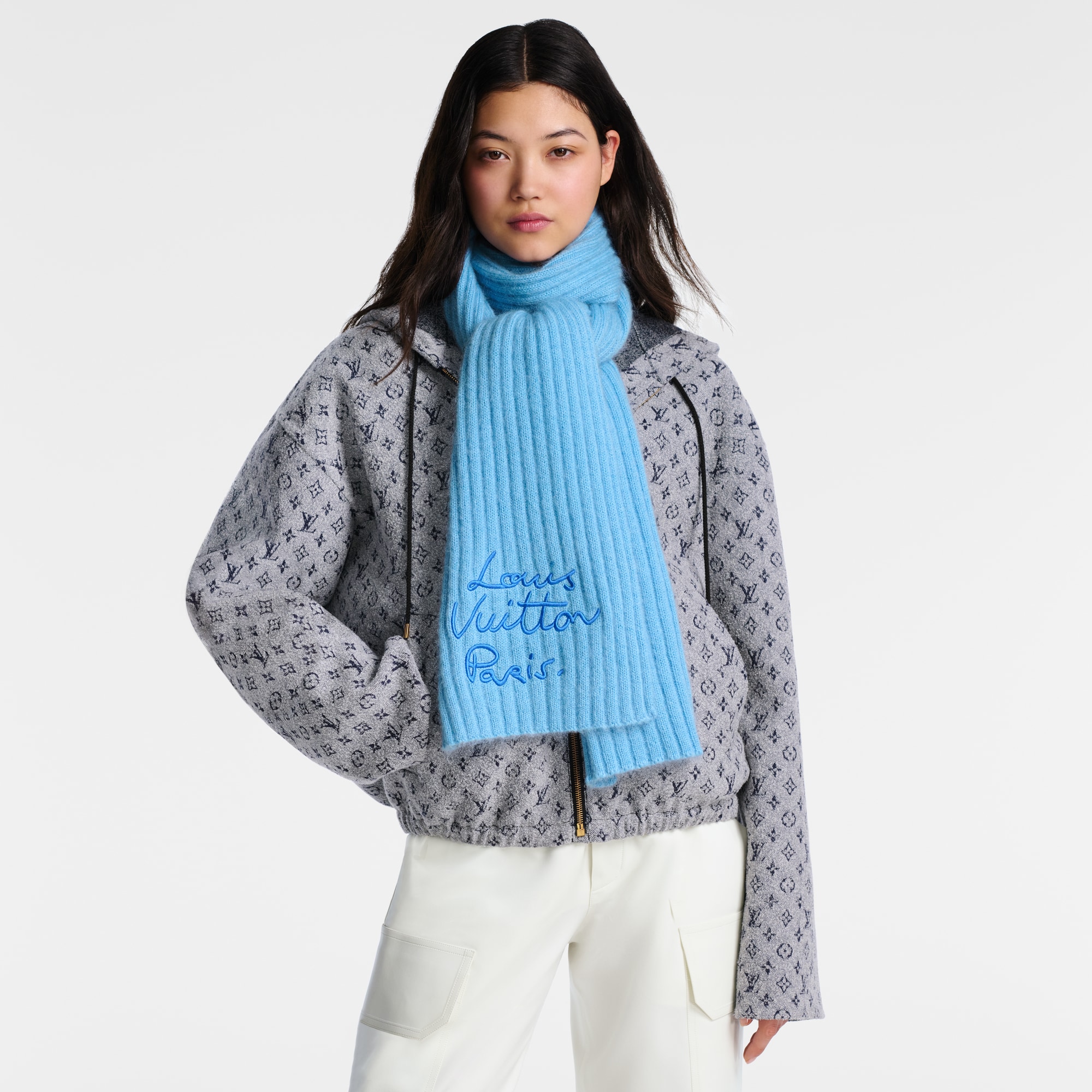 S00 Accessories Scarves LV Script Scarf | Louis Vuitton ® (Product zoom)