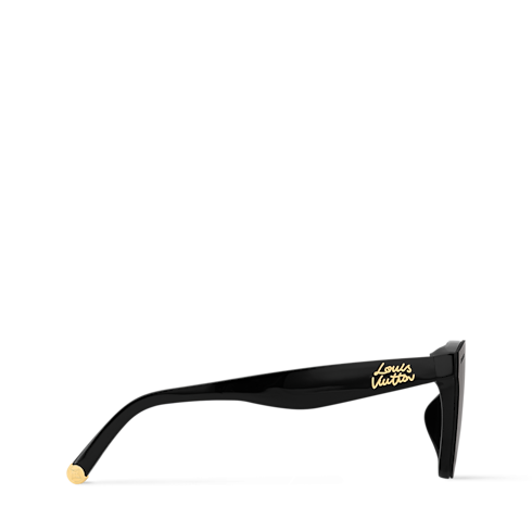 S00 Accessories Sunglasses LV Script Square Sunglasses | Louis Vuitton ® (Product zoom)