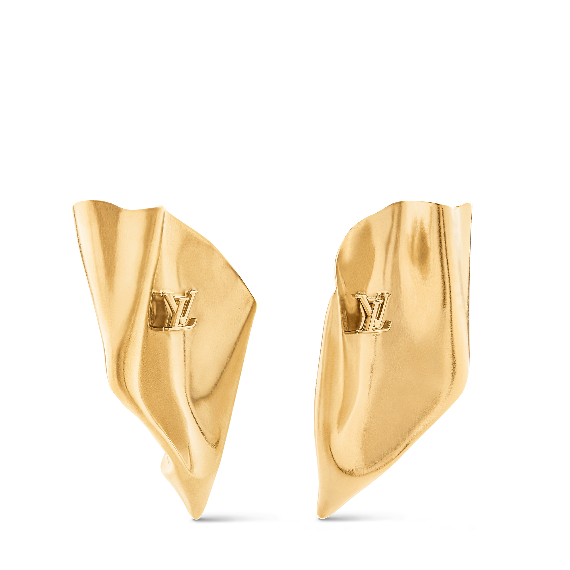 LV Sculptural Earrings
