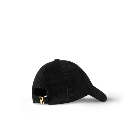 S00 Accessories Hats and Gloves LV Signature Corduroy Cap | Louis Vuitton ® (Product zoom)