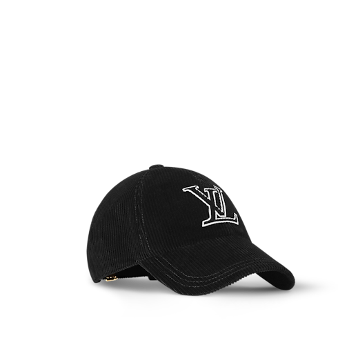 S00 Accessories Hats and Gloves LV Signature Corduroy Cap | Louis Vuitton ® (Product zoom)
