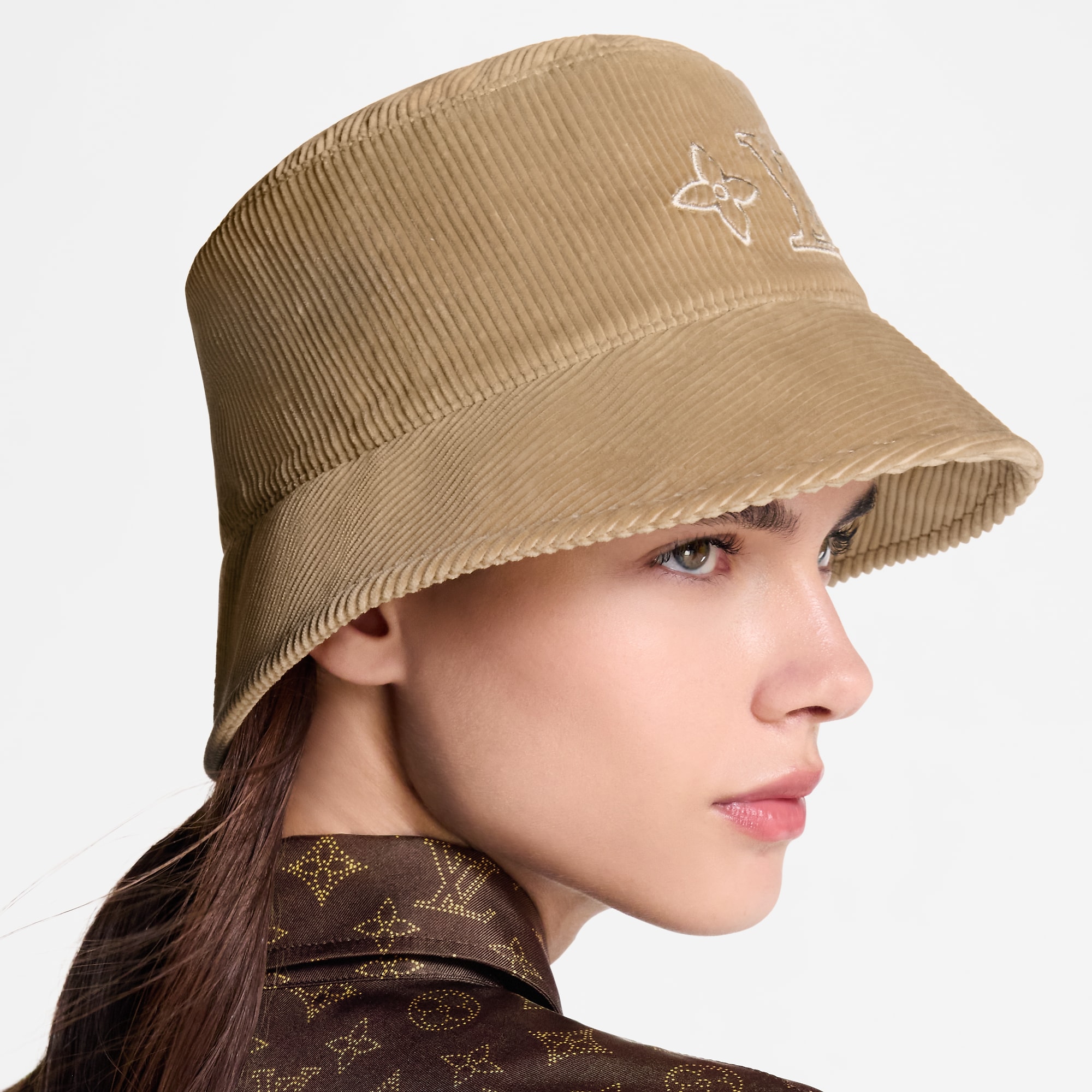 LV Signature Corduroy Hat