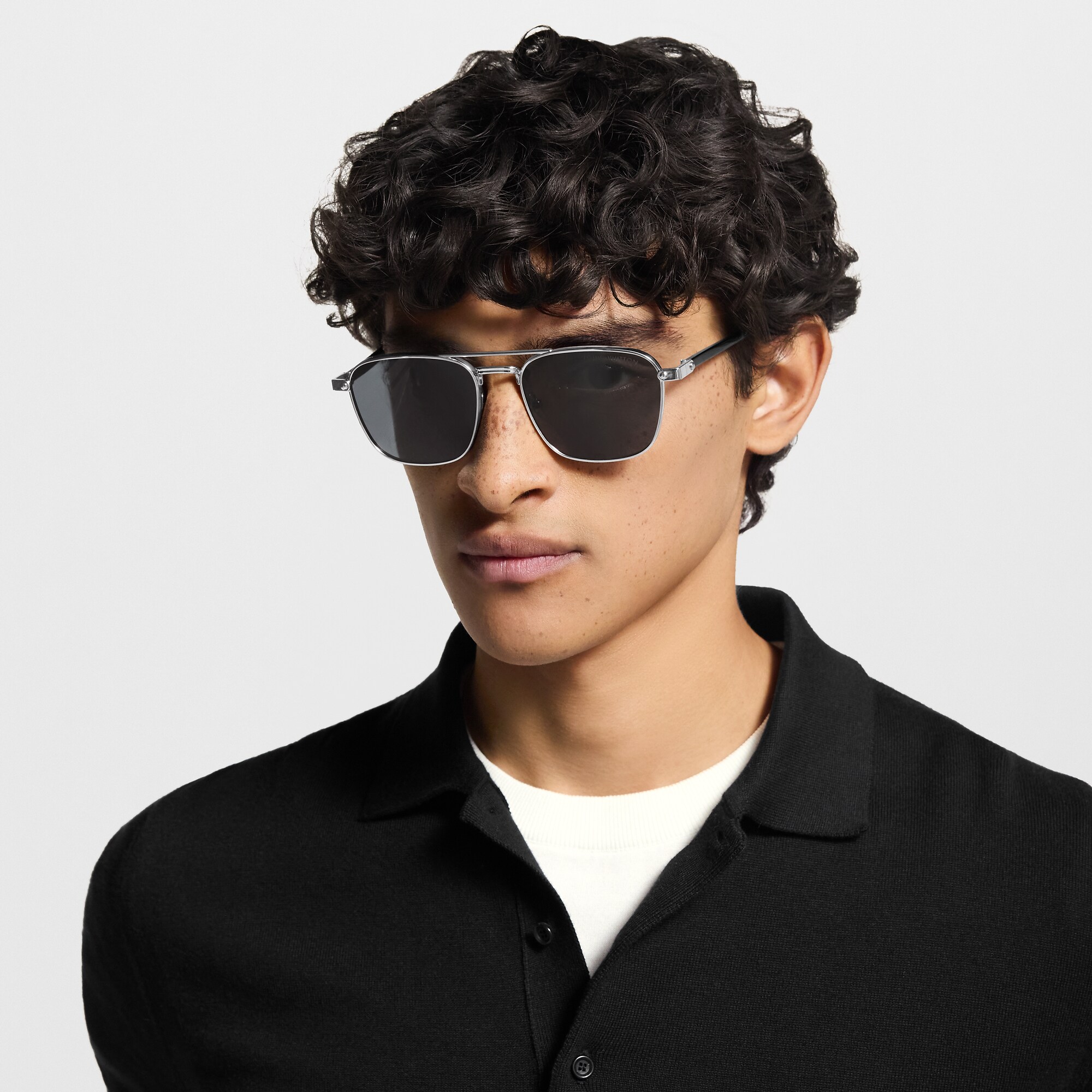 LV Signature Metal Square Sunglasses