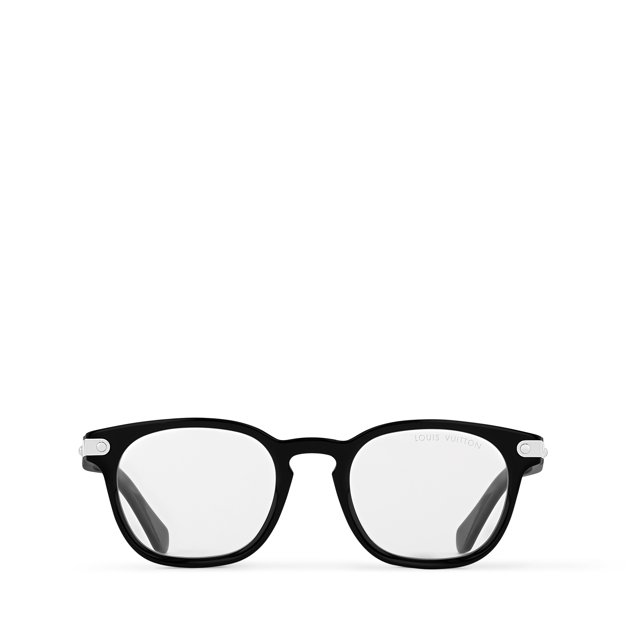 LV Signature Square Round Anti-Blue-Light Glasses