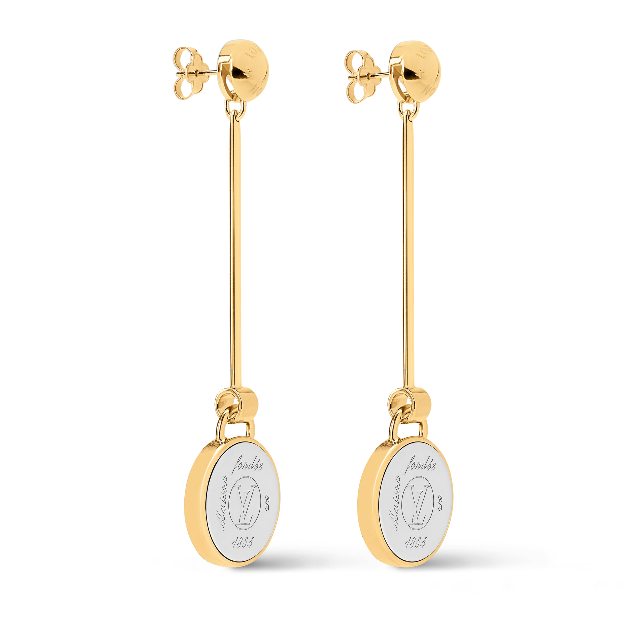 S00 Fashion Jewelry Earrings LV Signet Earrings | Louis Vuitton ® (Product zoom)