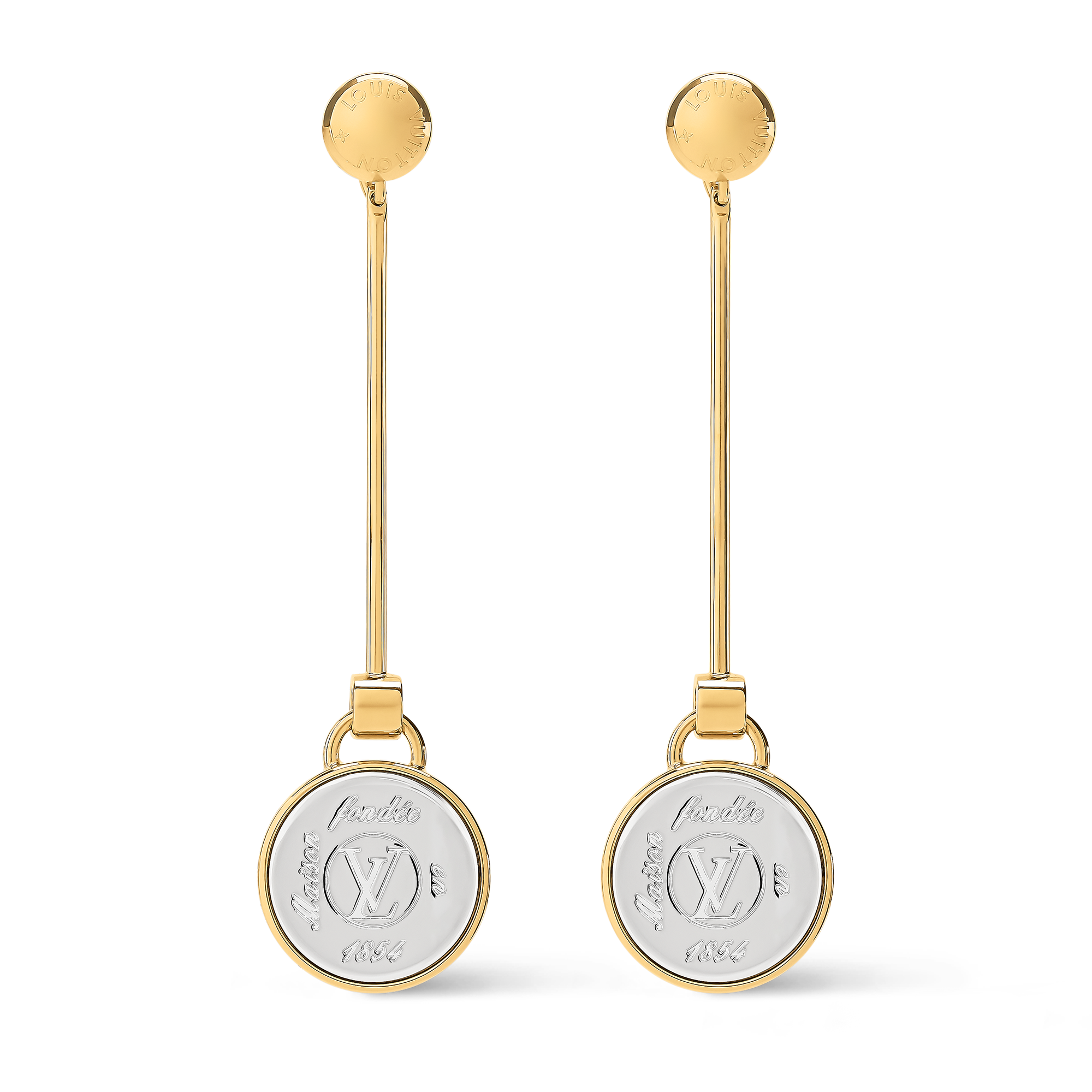 LV Signet Earrings