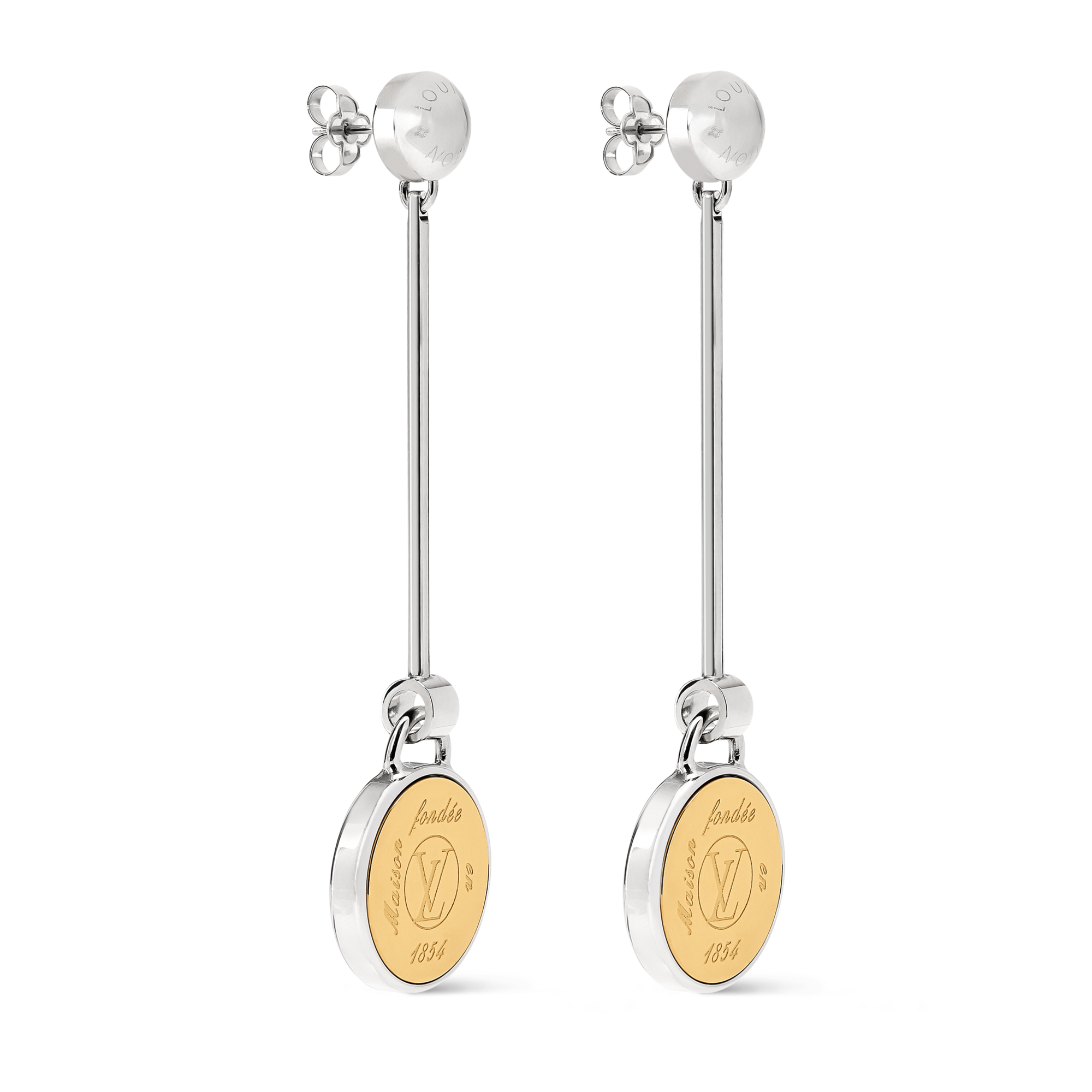 S00 Fashion Jewelry Earrings LV Signet Earrings | Louis Vuitton ® (Product zoom)
