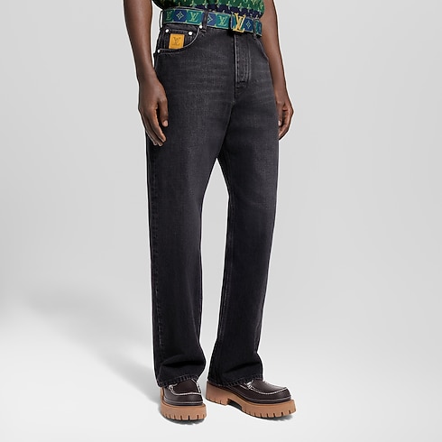 Ready-to-Wear Denim LV Skate Denim Pants | Louis Vuitton ® (Product zoom)