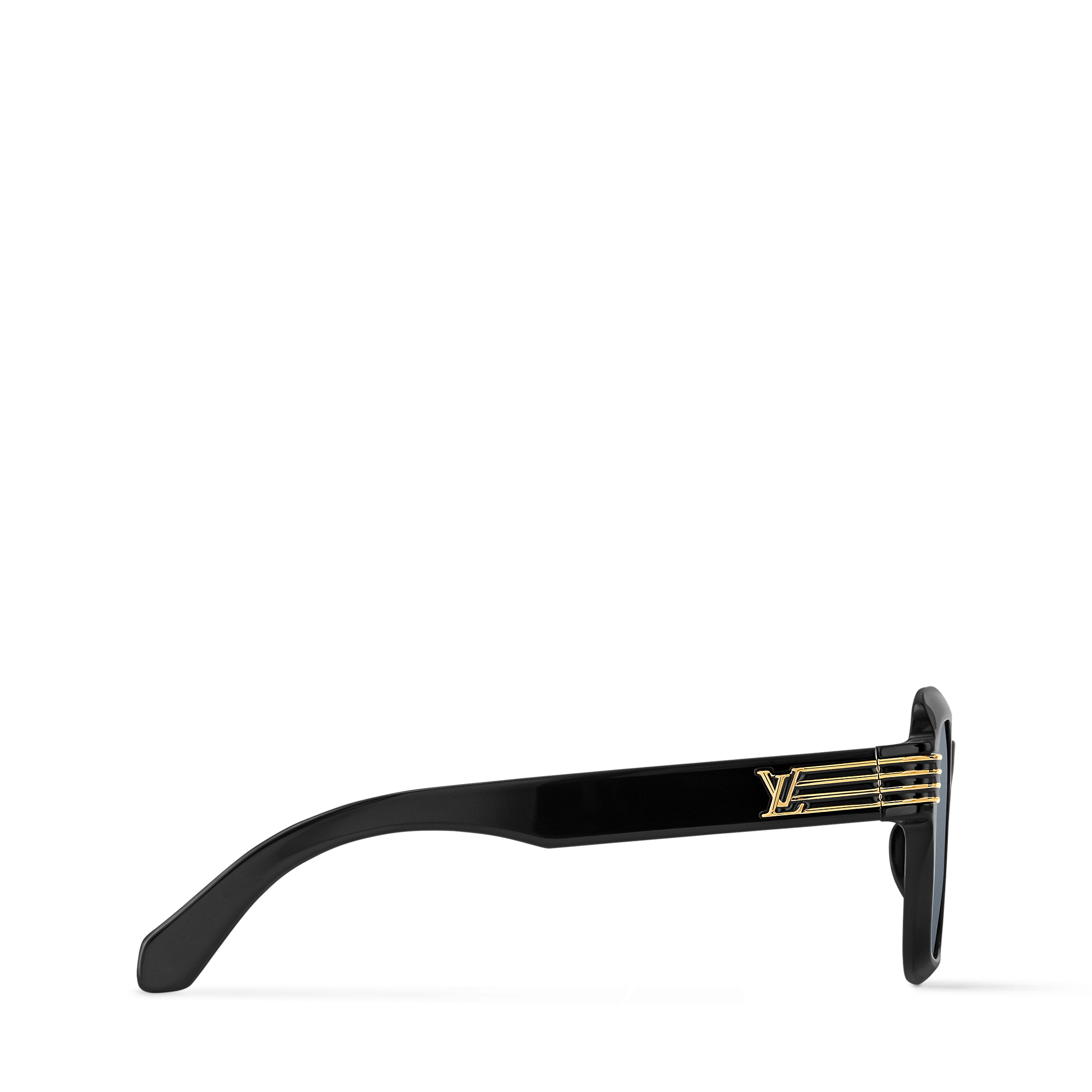 LV Slide Large Square Round Sunglasses