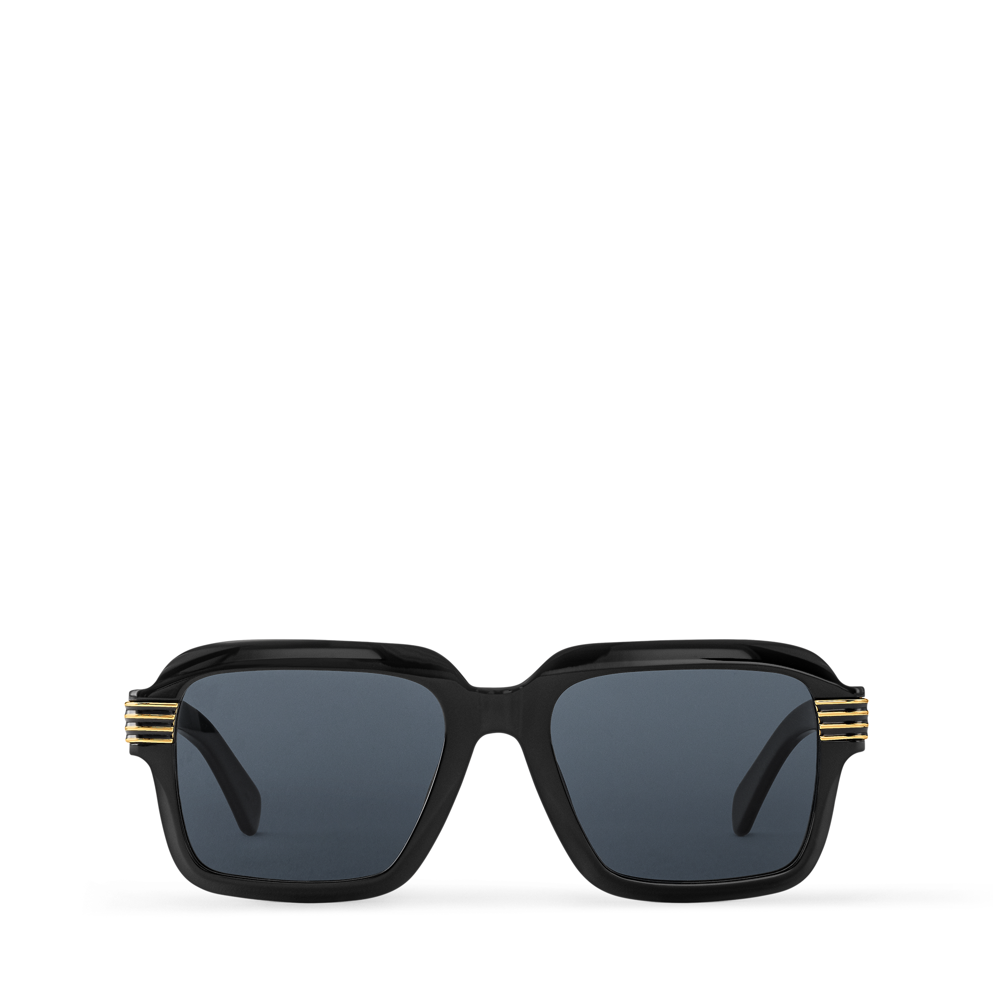 LV Slide Large Square Round Sunglasses