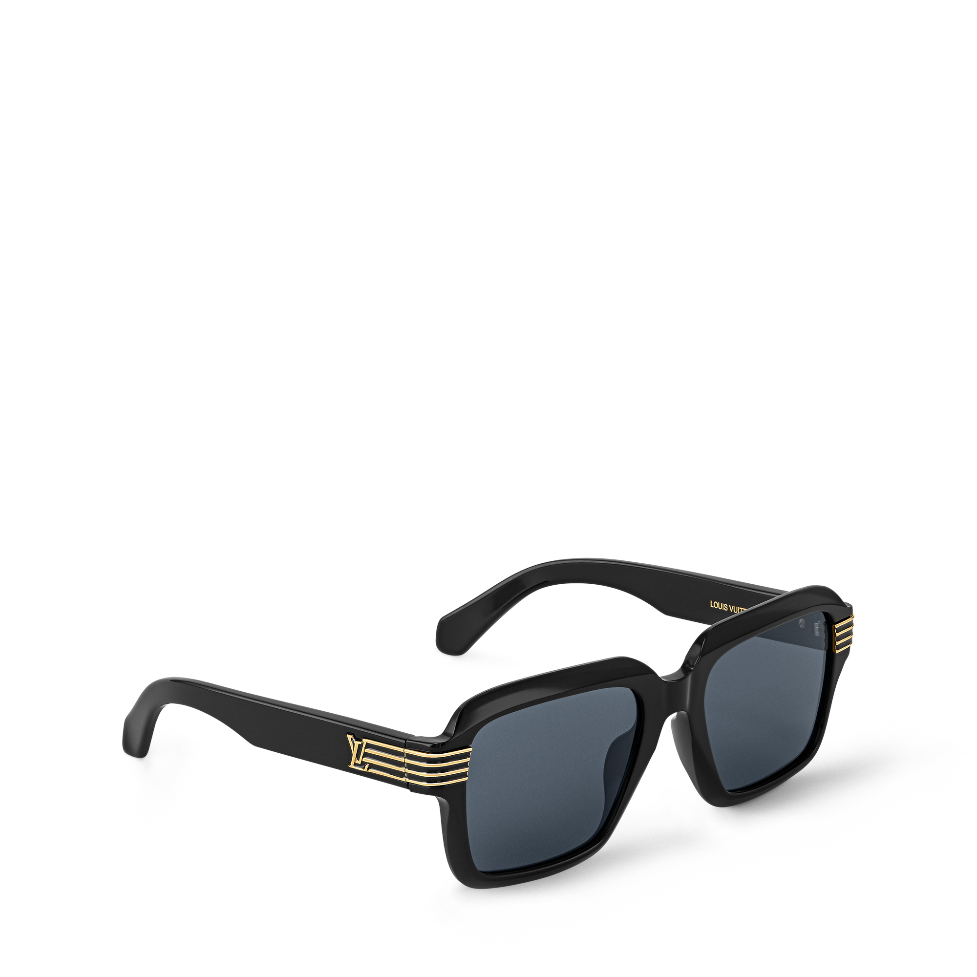 LV Slide Large Square Round Sunglasses
