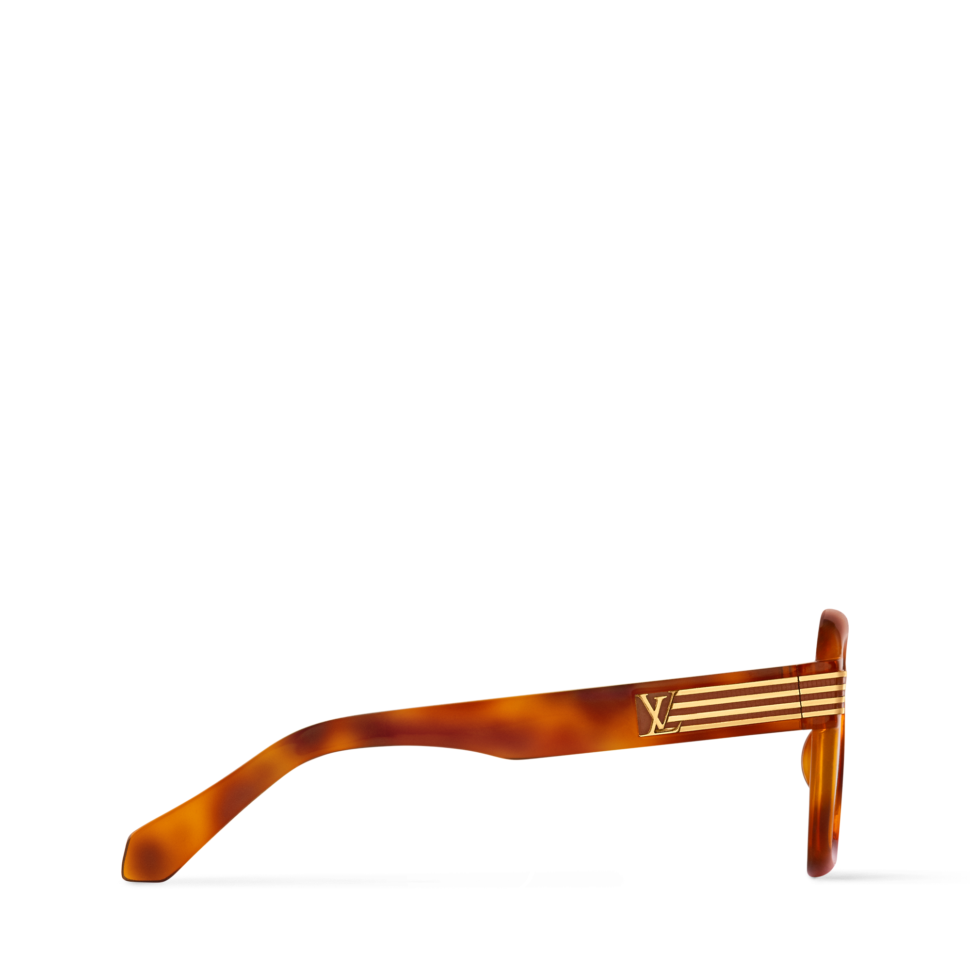LV Slide Large Square Round Sunglasses