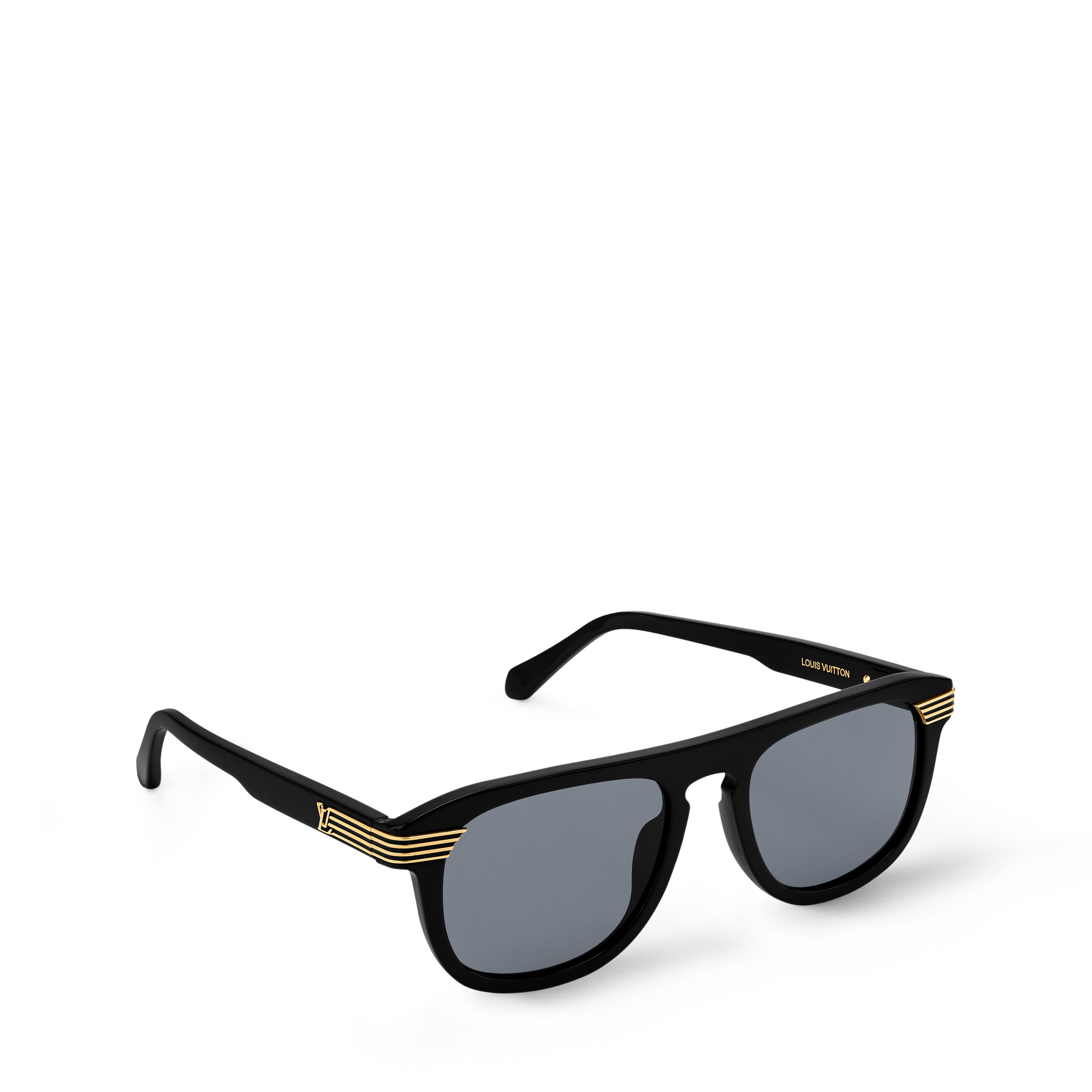 LV Slide Round Square Sunglasses