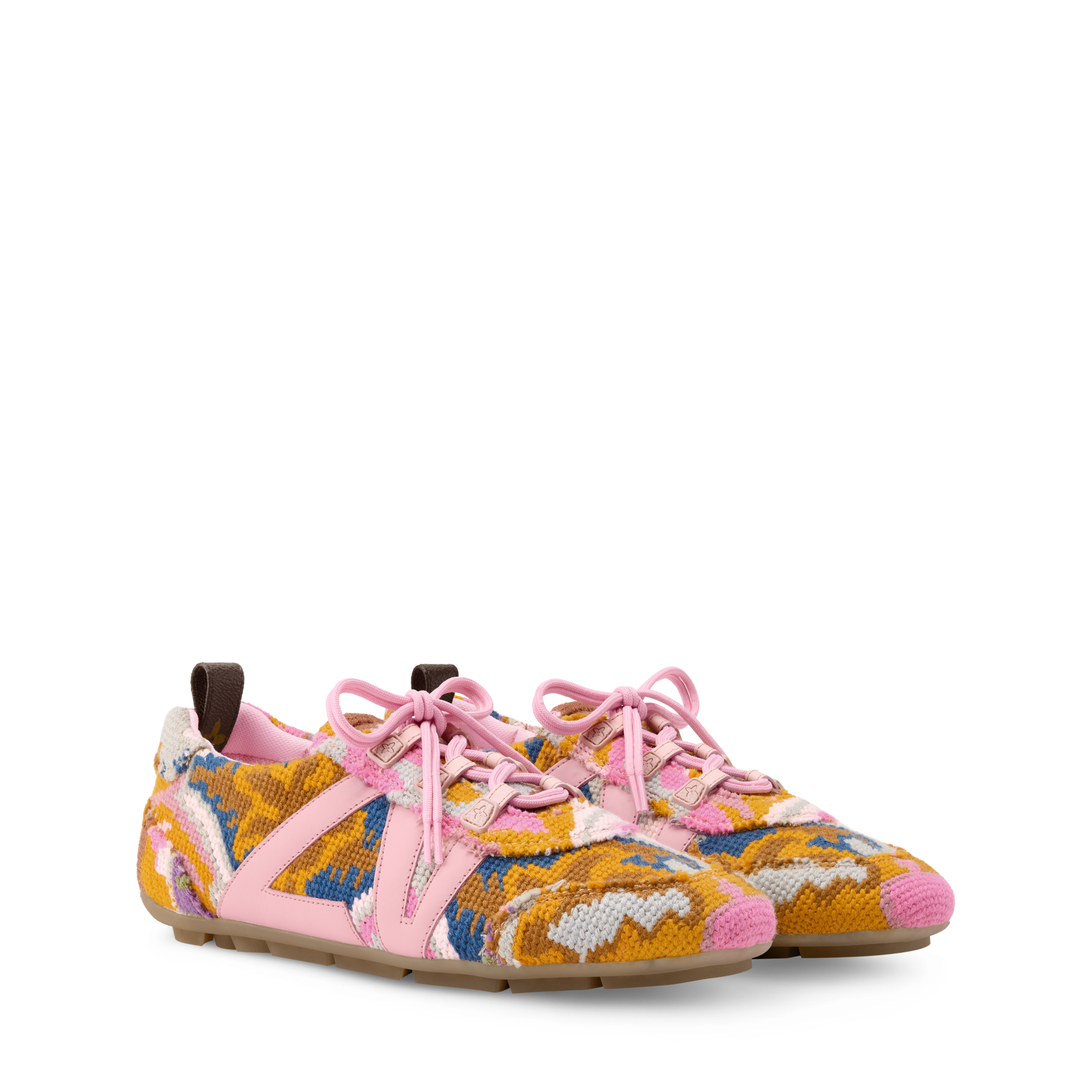 なみ LOUIS VUITTON ニーナ バレリーナ ブラック 37 LV Sneakerina