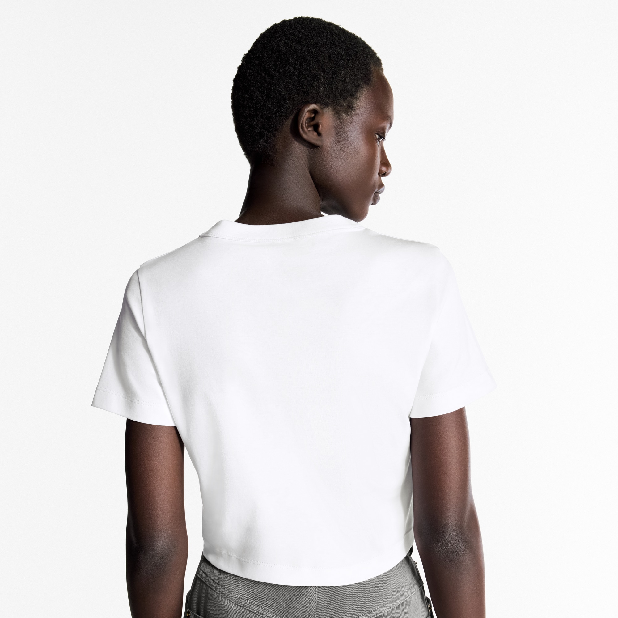  Ready-to-Wear Tops LV Stamp Crop Top  | Louis Vuitton ® (Product zoom)