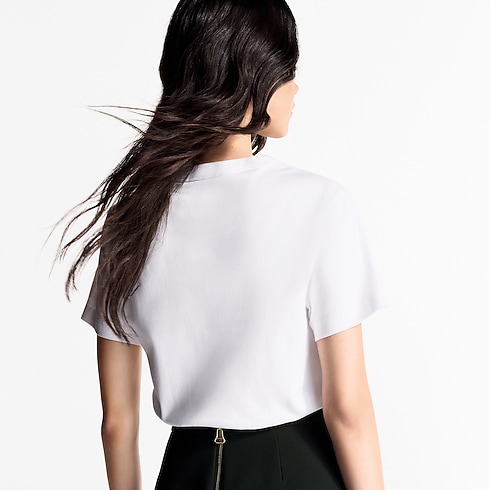 Ready-to-Wear Tops LV Stamp T-Shirt | Louis Vuitton ® (Product zoom)