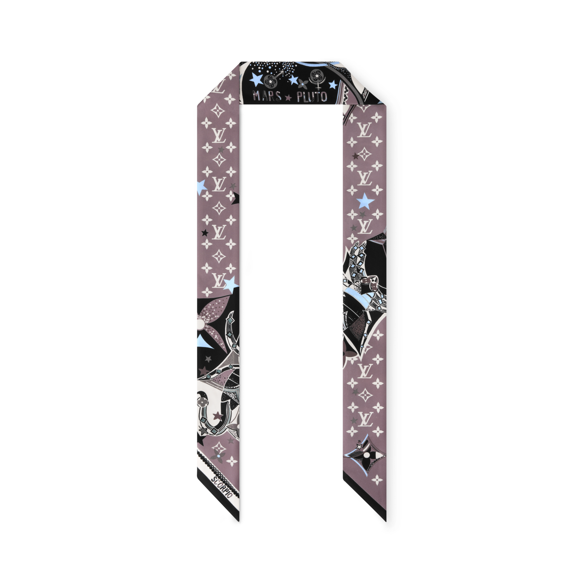 S00 Accessories Silk Squares and Bandeaus  LV Star Sign Scorpio BB Bandeau | Louis Vuitton ® (Product zoom)