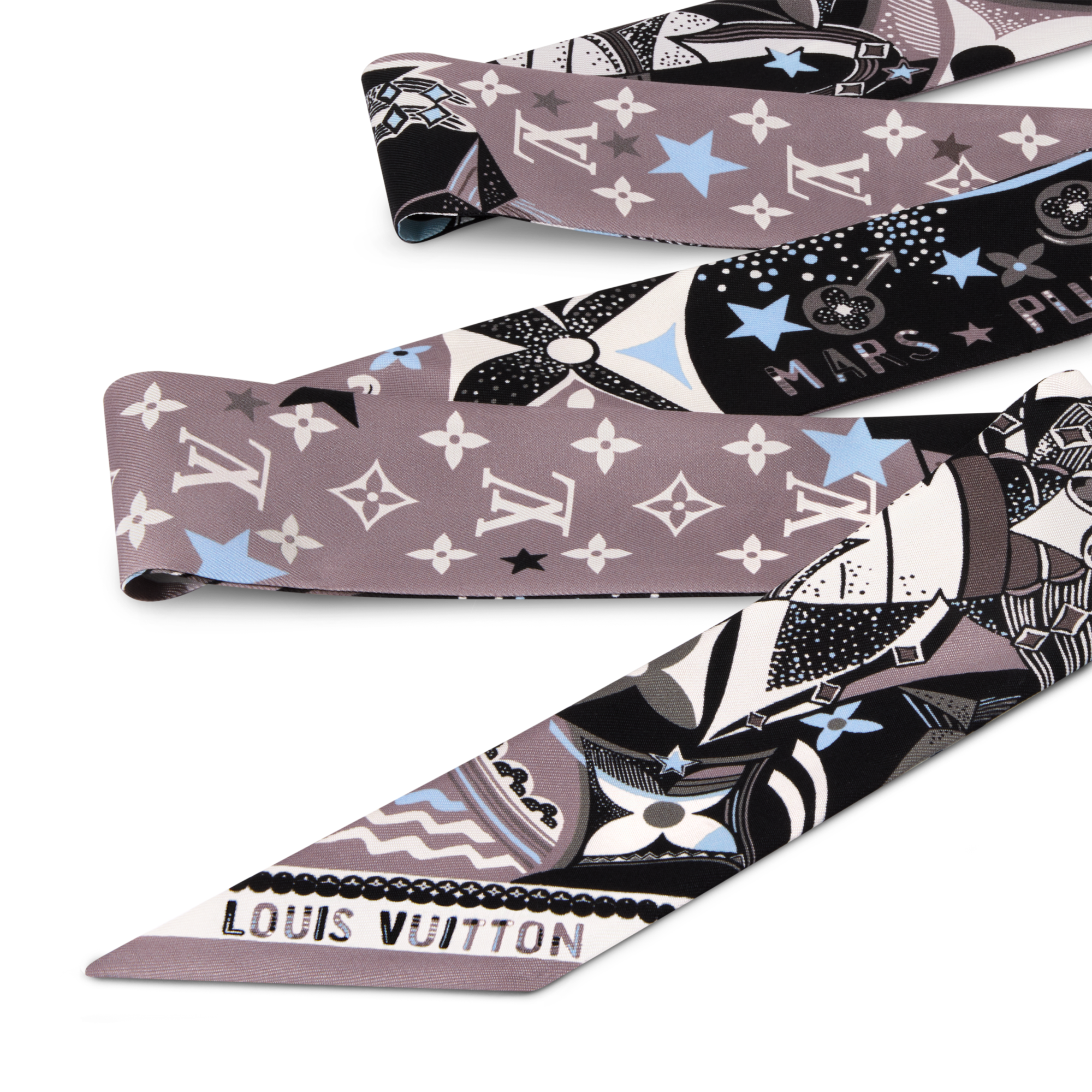 S00 Accessories Silk Squares and Bandeaus  LV Star Sign Scorpio BB Bandeau | Louis Vuitton ® (Product zoom)