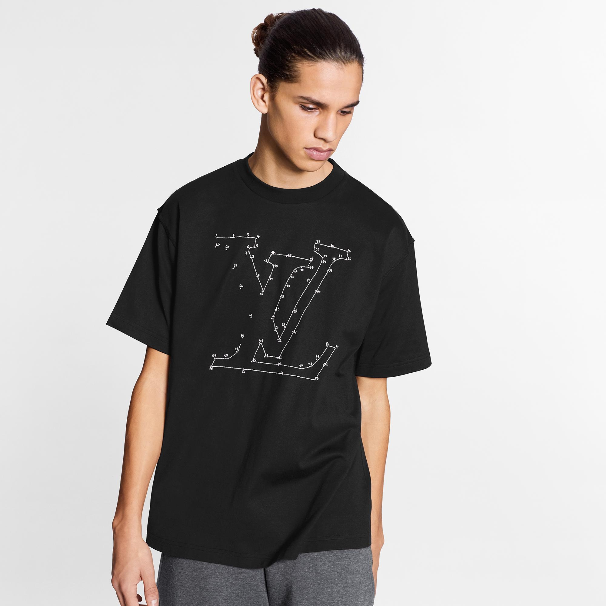 louis vuitton logo shirt
