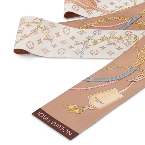 S00 Accessories Silk Squares and Bandeaus LV Strap Bandeau | Louis Vuitton ® (Product zoom)