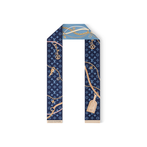 S00 Accessories Silk Squares and Bandeaus LV Strap Bandeau | Louis Vuitton ® (Product zoom)