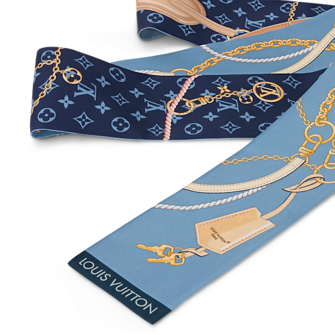 S00 Accessories Silk Squares and Bandeaus LV Strap Bandeau | Louis Vuitton ® (Product zoom)