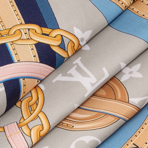 S00 Accessories Silk Squares and Bandeaus LV Strap Square 70 | Louis Vuitton ® (Product zoom)