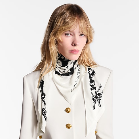 S00 Accessories Silk Squares and Bandeaus LV Straps Triangle | Louis Vuitton ® (Product zoom)