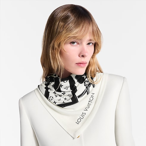 S00 Accessories Silk Squares and Bandeaus LV Straps Triangle | Louis Vuitton ® (Product zoom)
