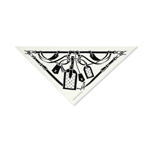 S00 Accessories Silk Squares and Bandeaus LV Straps Triangle | Louis Vuitton ® (Product zoom)