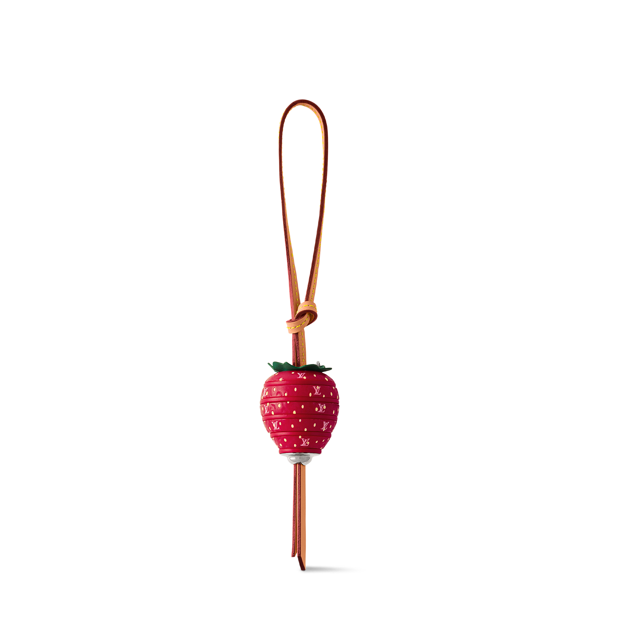 LV Strawberry Bag Charm