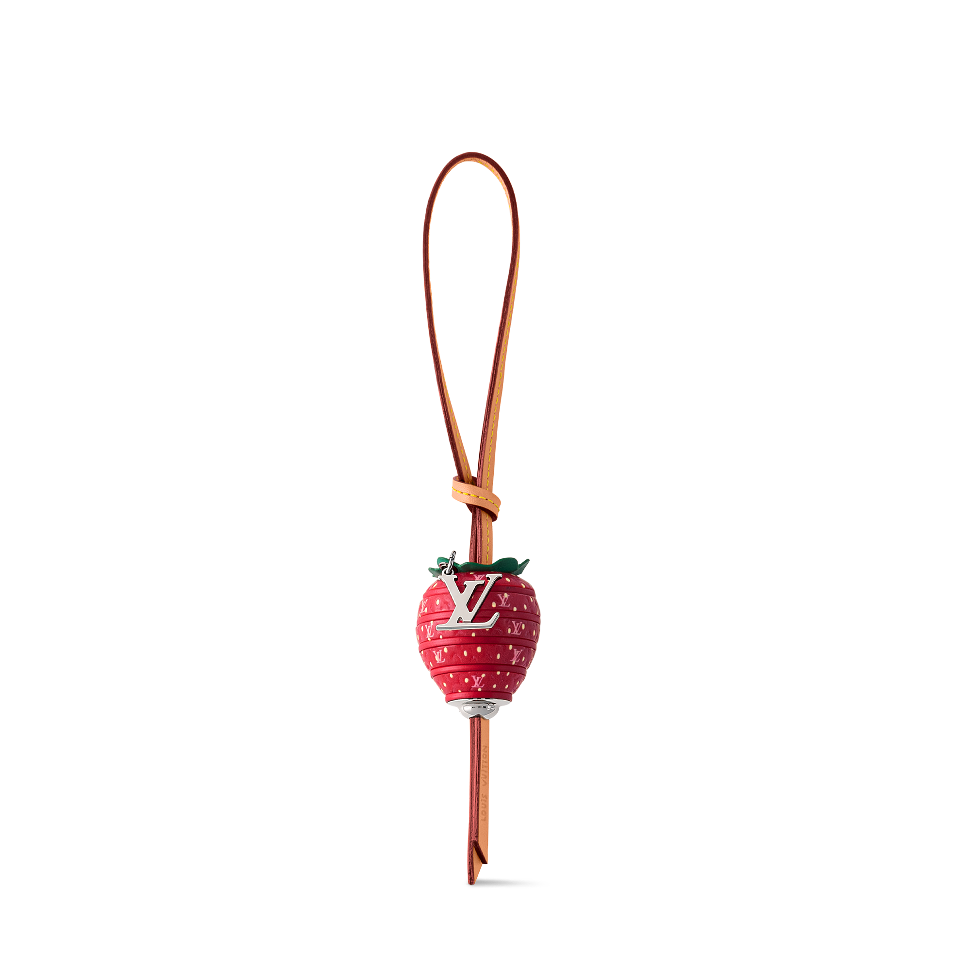  Accessories Key Holders and Bag Charms LV Strawberry Bag Charm | Louis Vuitton ® (Product zoom)