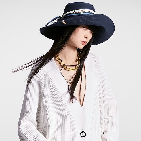S00 Accessories Hats and Gloves LV Stripes Hat | Louis Vuitton ® (Product zoom)