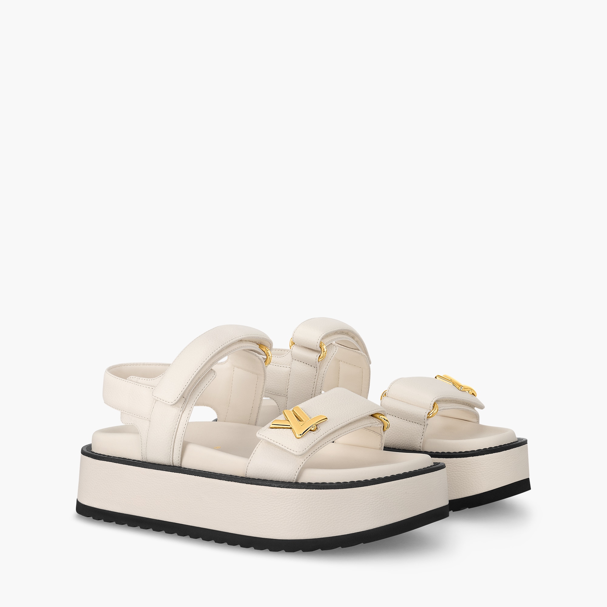 LV Sunset Platform Comfort Sandal