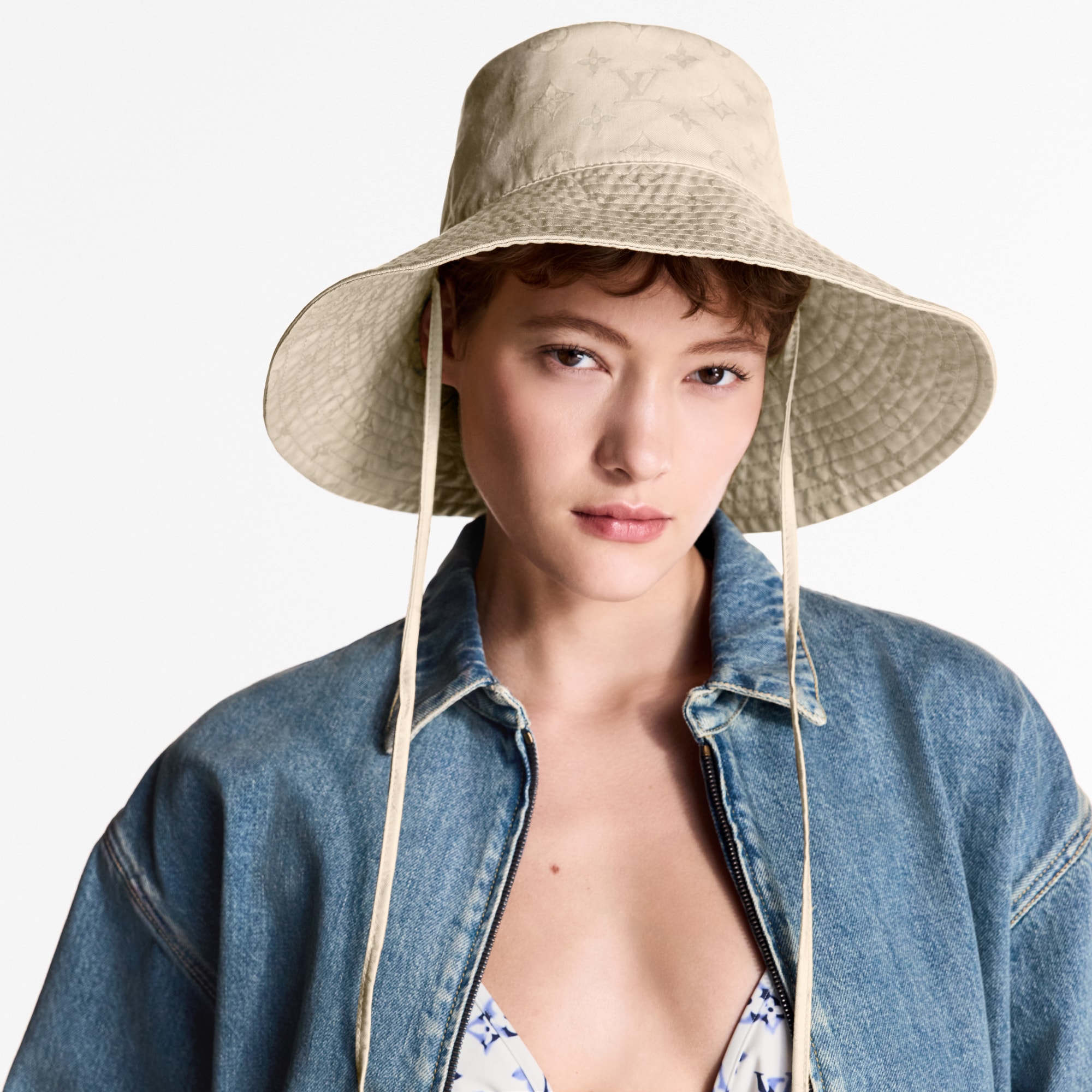S00 Accessories Hats and Gloves LV Sunshine Capeline Hat | Louis Vuitton ® (Product zoom)