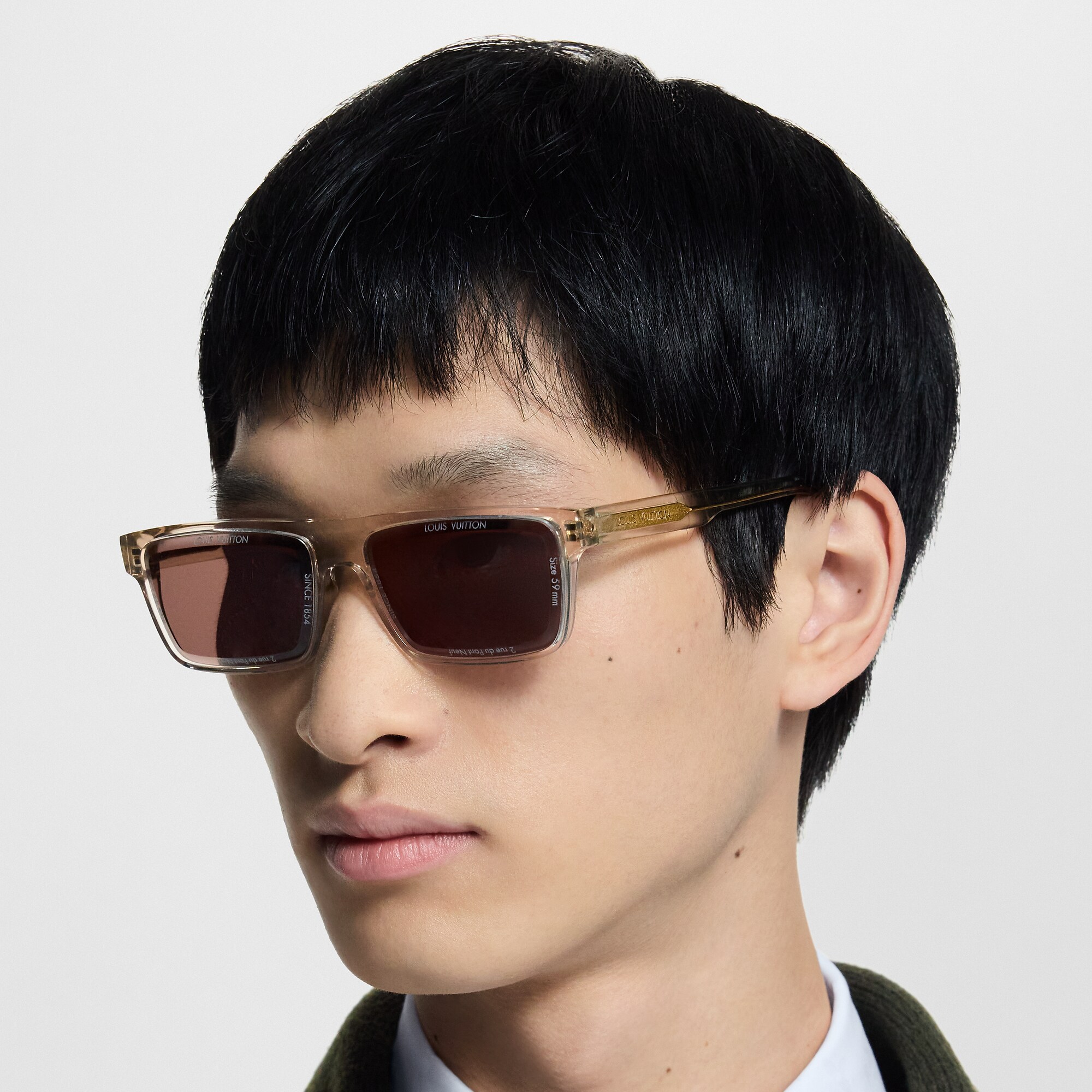 LV Super Vision Daily Low Square Sunglasses